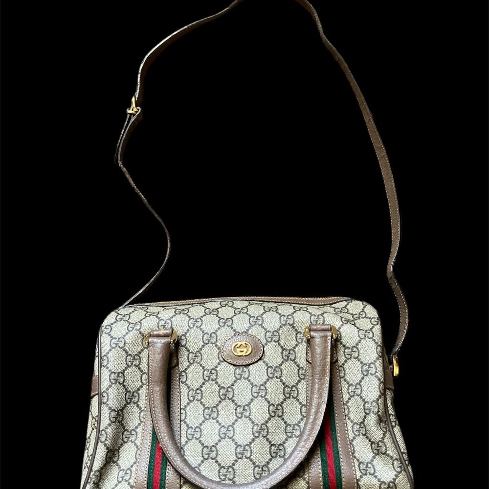 Gucci GG Supreme Boston Vintage